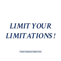 limit your limitations